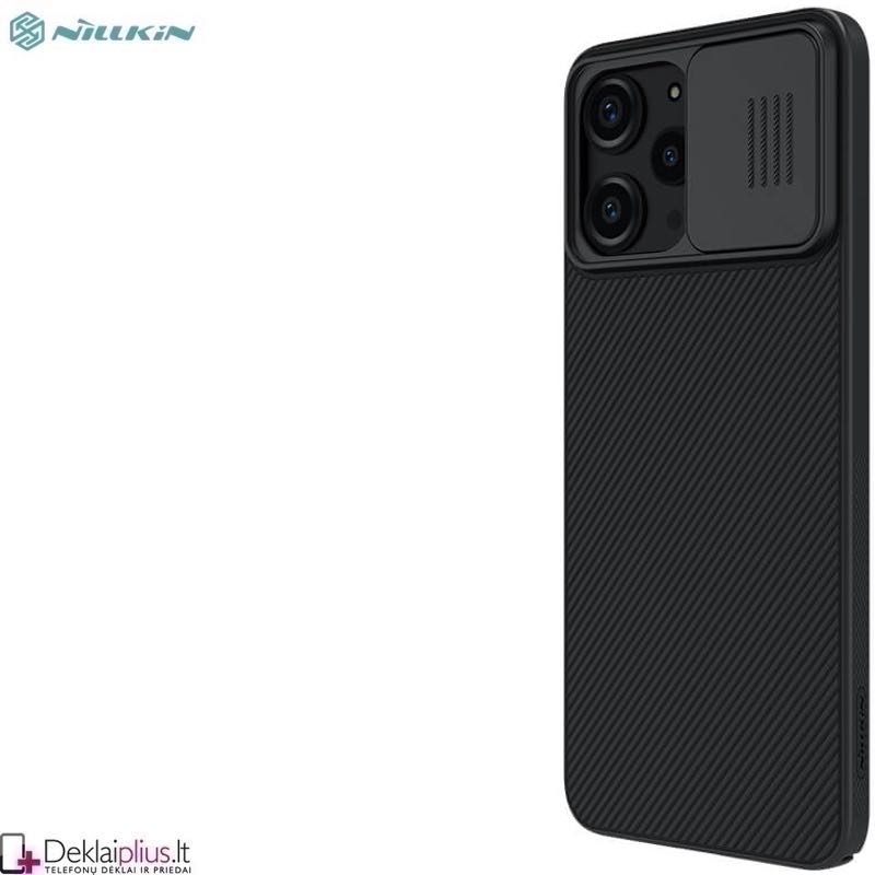 Nillkin Camshield dėklas su kameros apsauga - juodas (Xiaomi Redmi 12/Poco M6 Pro 5G) Nillkin Camshield dėklas su kameros apsauga - juodas (Xiaomi Redmi 12/Poco M6 Pro 5G)
